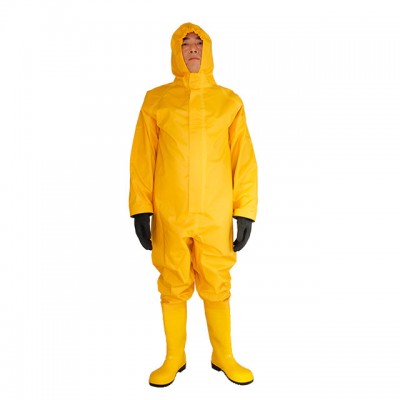 PVC simple chemical protective clothing